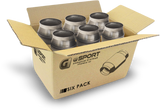 GESI G-Sport 6PK 300 CPSI EPA Compliant GEN1 Ultra High Output Cat Conv Asmbly 4in Dia Body x 4 OAL
