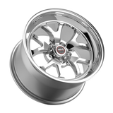 Weld S76 18x9.5 / 5x114.3 / 6.6 BS / 3.18 HB - Polished Center - Polished Shell - Non-BL Wheel