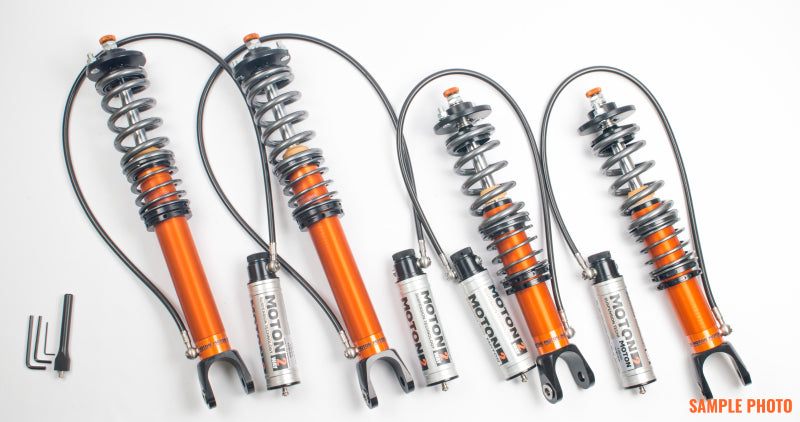 Moton 2-Way Clubsport Coilovers Porsche 993 Carrera 2/4 (Incl Springs + Rear Droplink)