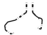 aFe BladeRunner 2in to 2-1/2in Aluminum Hot Charge Pipe Black Ford F-150 24-26 V6-2.7L (tt)