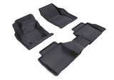 3D MAXpider 13-16 Lincoln MKZ Kagu Black Full Set