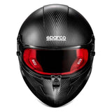 SPARCO Stealth RF Carbon Helmet - Medium - Red