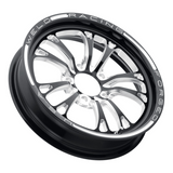 Weld V-Series Frontrunner 15x3.5 / 5x4.5 / 2.25 BS / 3.18 HB - Gloss Black Milled - Non-BL Wheel