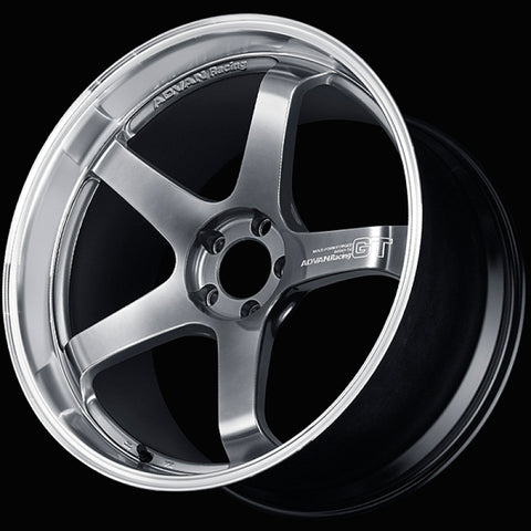 Advan GT Premium Version 19x8.5 +47 5x120 Machining and Hyper Platinum Black Wheel