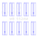 King Engine Bearings Toyota 3T/TG / 12T / 4TG (Size 0.5) Main Bearing Set