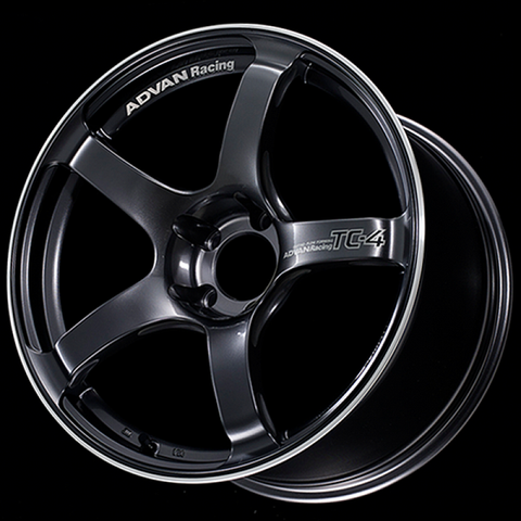 Advan TC4 18x10.0 / +32 Offset / 5x112 / 66.5mm Bore / Racing Gunmetallic and Ring
