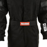 RaceQuip Black SFI-1 1-L Suit - XL