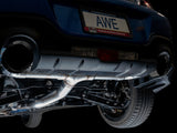 AWE Subaru BRZ / Toyota GR86 / Toyota 86 Track Edition Cat-Back Exhaust- Diamond Black Tips