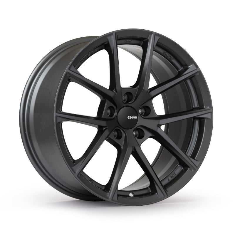 Enkei Helix 19x9.5in / 5x120 BP / 40mm Offset / 72.6mm Bore - Matte Gunmetal Wheel
