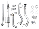 AWE Tuning 2021+ Ford F150 Tremor w/ Bumper Cutouts 0FG Non-Resonated Cat-Back w/ Chrome Silver Tips