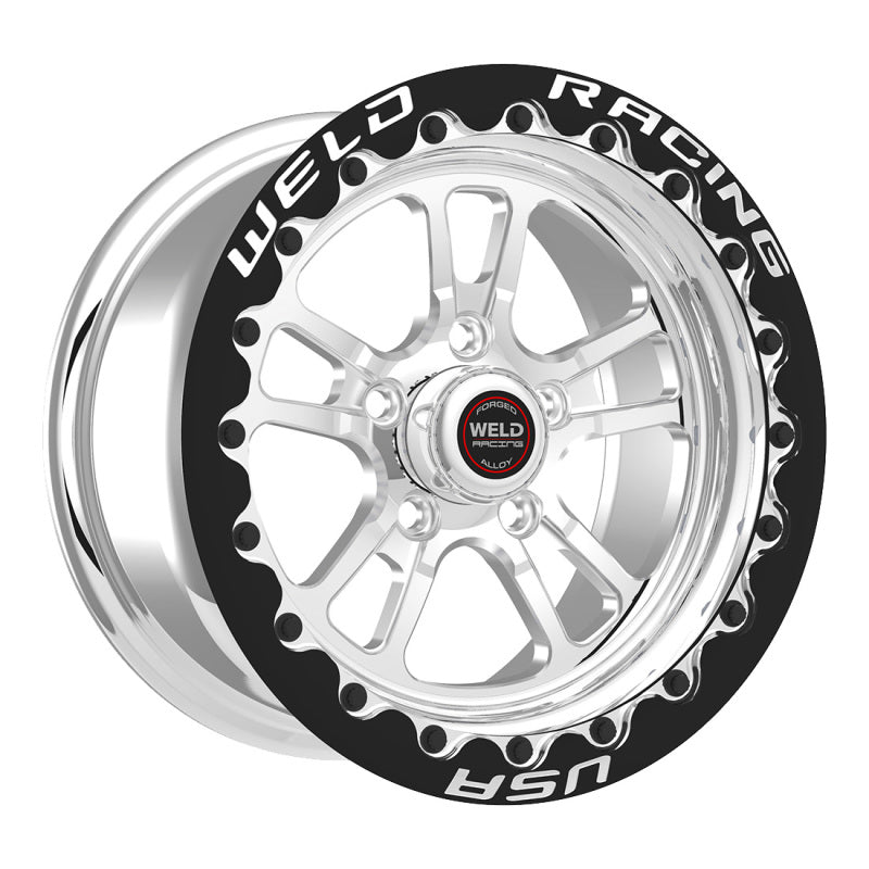 Weld S70 RT-S 15x11in / 5x115 BP / 6.5in. BS - Polished Center - Polished Shell Wheel