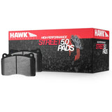 Hawk 2006-2006 BMW 330i HPS 5.0 Rear Brake Pads