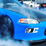 Drag Cartel DC Sticker on civic