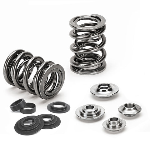 Dual Spring Kit w/ Titanium Retainers â€“ Mitsubishi | 4B11 DOHC Turbo 75lbs @ 35.30mm Seat Pressure