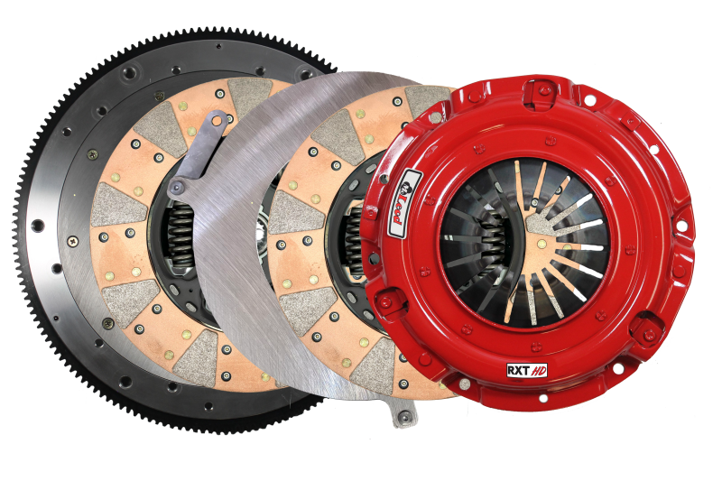 McLeod RXT 1200 Twin Disc Clutch Kit 24-25 Mustang GT w/Aluminum Flywheel (Calmer Mod. Trans Only)