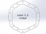 aFe Power Front/Rear Diff Cover Kit w/ Oil 03-13 Dodge L6 Trucks (AAM 9.25-14 & AAM 11.5-14)