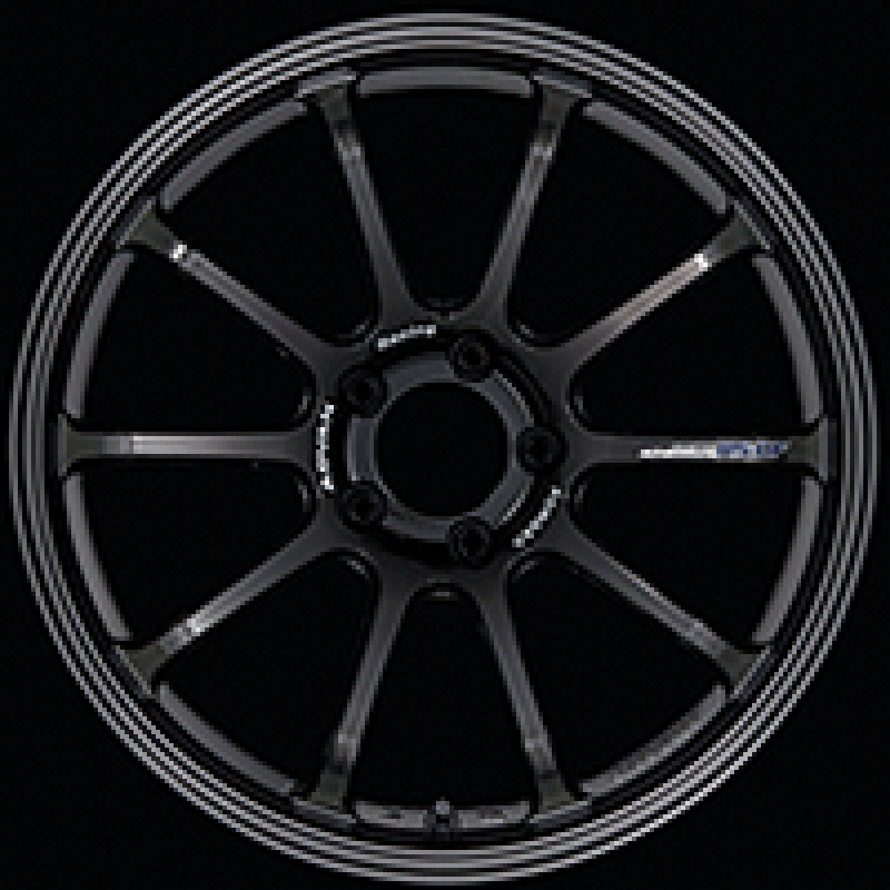 Advan RS-DF Progressive 18x10.0+40 5-114.3 Racing Titanium Black Wheel