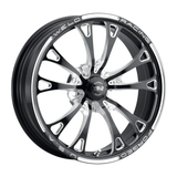 Weld V-Series Frontrunner 18x6 / 5x120 / 3.2 BS / 3.1 HB - Gloss Black Milled - Non-BL Wheel