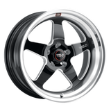 Weld S104 Ventura 18x10 5x120.65 ET42 BS 7.15 Gloss BLK MIL DIA 72.56 Wheel