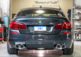 AWE Tuning BMW F10 M5 Touring Edition Axle-Back Exhaust Chrome Silver Tips