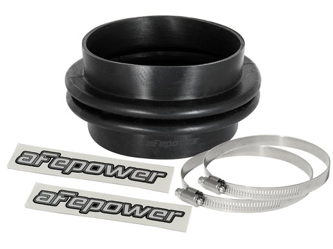 aFe Magnum FORCE Intake Coupling Kit (3 IN ID x 90 Deg.) Elbow Coupler - Black