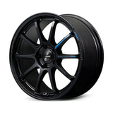 Gram Lights 57NR LIMITED II 18x9.5 +22 5-114.3 Semigloss Black Wheel w/ Black Cap/Stickers/Air Valve