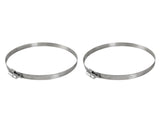 aFe Magnum FORCE Worm Gear Hose Clamps - 4-1/8in to 7in ID (Pair)