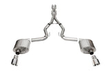 Corsa 24+ Ford MustangGT Sport Cat-Back Exhaust System 3.0in Dual Rear Exit w/4.5in Pro Series Tips