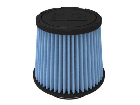 aFe POWER Universal Clamp-On Air Filter w/ D2 Dura-Dry Media - 3-3/4in F x 6in B x 4-3/4in T x 5in H