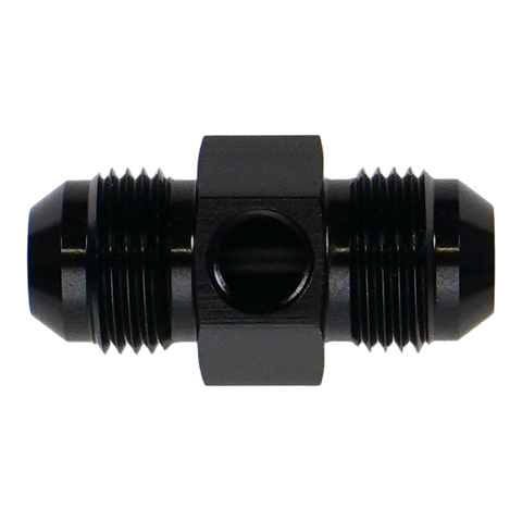 DeatschWerks 8AN Male Flare Gauge Adapter with 1/8in Gauge Port