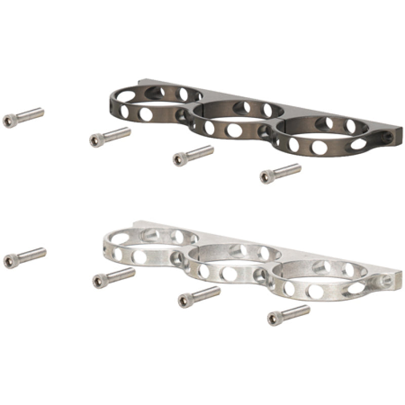 Wilwood Triple Aluminum Reservoir Lightweight Bracket w/ Mounting Screws - Anodized