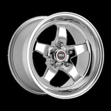 Weld S71 18x8 / 5x115mm BP / 5.1in. BS Polished Wheel (3.18 ID High Pad)