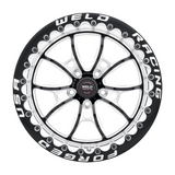 Weld S80 Beadlock 17x10.5/5x112/7.3 BS/3.18 HB - Black Center - Polished Shell - Black SBL Wheel