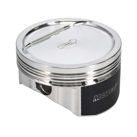 Manley Chevrolet LS Piston Set - 4.130in Bore 1.315in CH, -20.00 CC