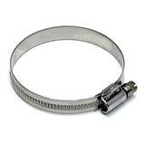 HPS Stainless Steel Embossed Hose Clamps Size 28 2pcs Pack 1-9/16" - 2-1/4" (40mm-57mm)