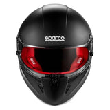 SPARCO Stealth RF Helmet - Medium/Large - Matte Black/Red