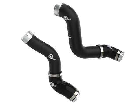 aFe 23-25 GM Colorado/Canyon L4-2.7L BladeRunner Aluminum Hot and Cold Charge Pipe Kit - Black