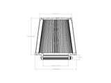 aFe Magnum FORCE Intake Replacement Air Filter w D2 Dura-Dry Media 5-1/2in F x9in B x7in T x8in H