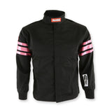 RaceQuip Pink Trim SFI-1 JR. Jacket - Kids Small
