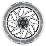 Weld Fulcrum 20x9 / 6x135 / 5 BS / 106.1 HB - Gloss Black Machined - Non-BL Wheel