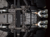 AWE Tuning 05-07 C6 Chevrolet Corvette 6.0L Track Edition Axle-Back Exhaust w/ Chrome Silver Tips