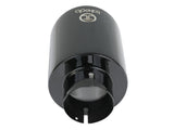 aFe Takeda Universal Exhaust Tip 2-1/2 IN Inlet x 4-1/2 IN Outlet x 7 IN L- Black