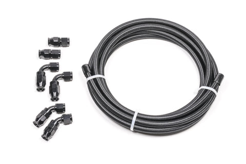 Radium Engineering 6AN Universal PTFE Hose Kit - Black Carbon
