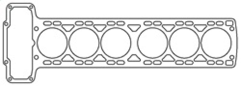 Cometic Jaguar 3.4L XK6 .043in CFM Cylinder Head Gasket - 83mm Bore