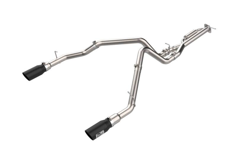 aFe 25-26 Ram 1500 L6-3.0L (tt) Vulcan Series SS Cat Back Exhaust System w/ Black Tips