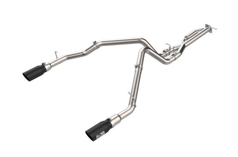 aFe 25-26 Ram 1500 L6-3.0L (tt) Vulcan Series SS Cat Back Exhaust System w/ Black Tips