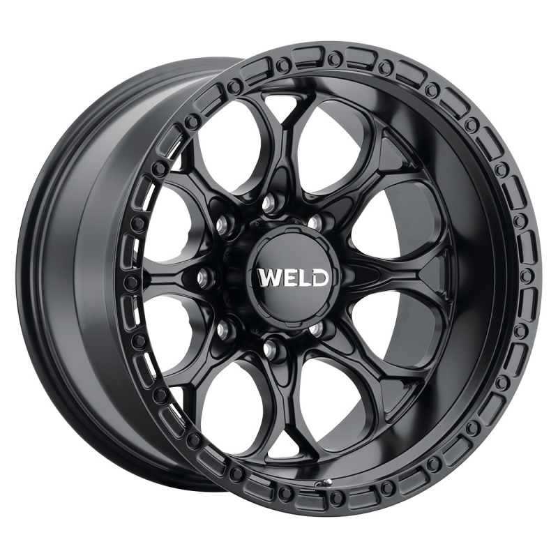 Weld Ledge 8 20x10 / 8x165.1 / 4.75 BS / 125.1 HB - Satin Black - Non-BL Wheel