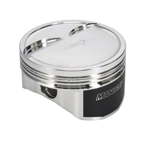 Manley Chevrolet LS Piston Set - 4.080in Bore 1.304in CH, -10.00 CC