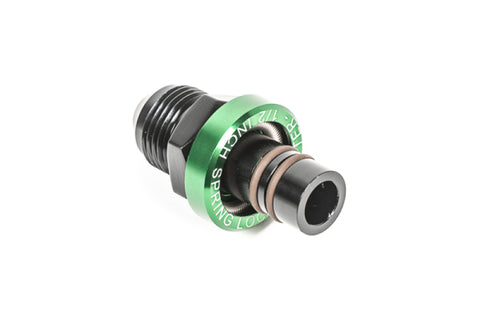 Radium Engineering 8AN Male to 1/2in Spring Lock Male Adapter Fitting