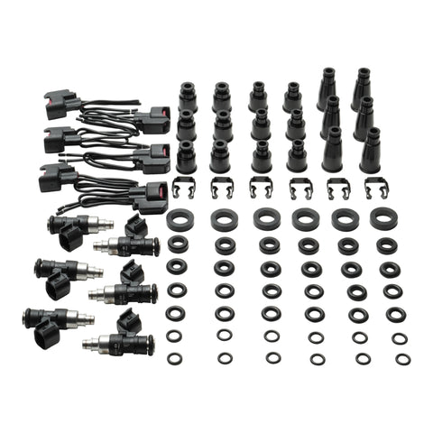 DeatschWerks Universal 6 Cylinder Import Injector Kit - Set of Six 750cc Injectors
